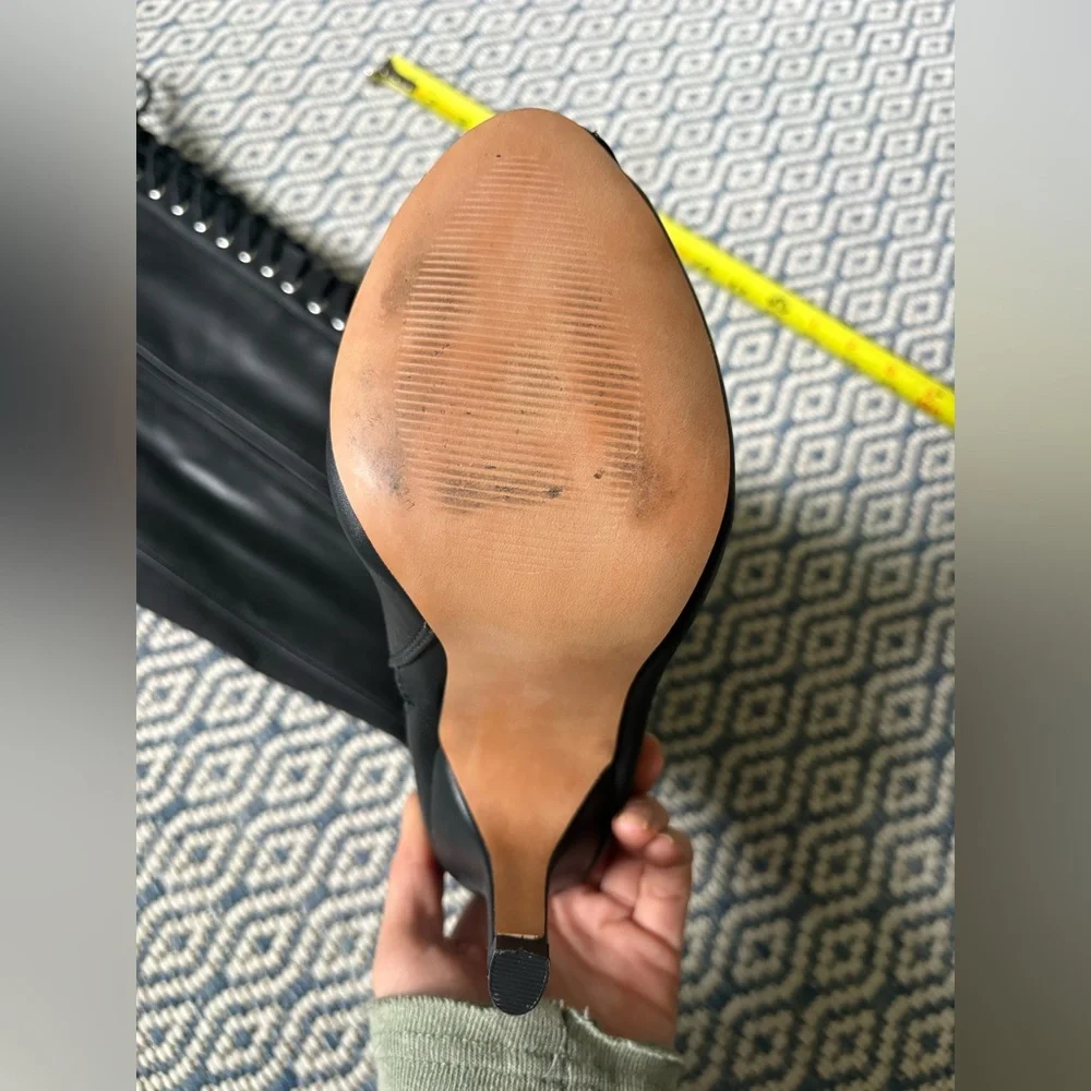 NWT TORRID “Black All Over” lace up over the knee boots!
